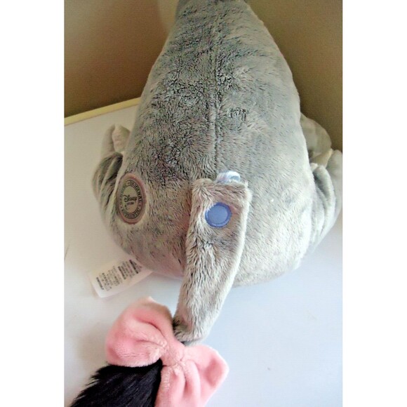 Disney Store Eeyore Plush 16" Gray Sitting Stuffed Animal with Detachable Tail - Picture 6 of 7